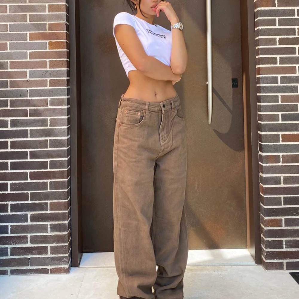 MOTEL ROCKS BROWN JEANS